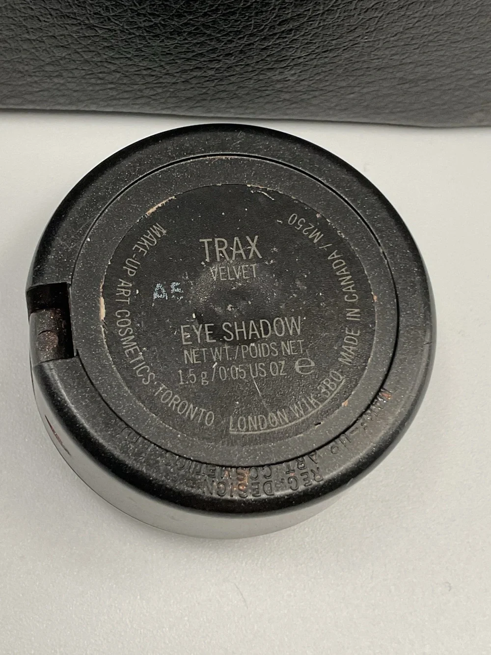 MAC Cosmetics Velvet Eyeshadow in Trax - Swatched &:Discontinued